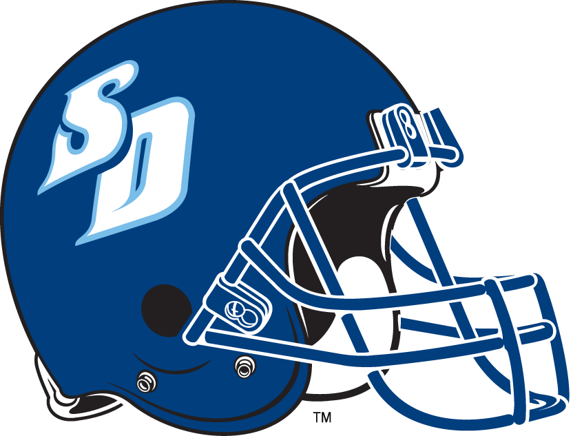 San Diego Toreros 2005-Pres Helmet Logo vinyl decal